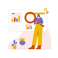 Research Business Illustration