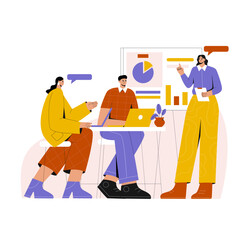 Presentation Business Illustration