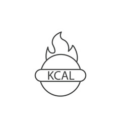 Calories Burn icons  symbol vector elements for infographic web