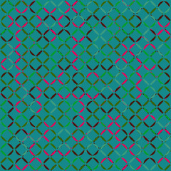 Color Rhombus tile tessellation pattern illustration