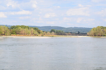 Rhein bei Dürre, Urmitz