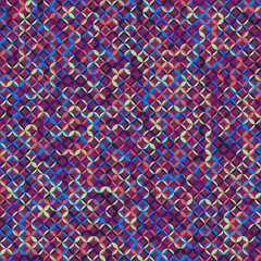 Color Rhombus tile tessellation pattern illustration