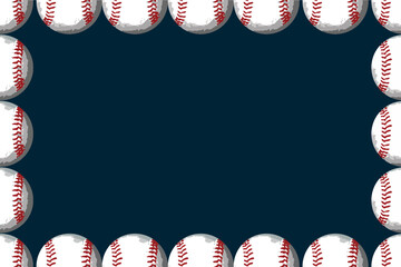 blue sports card background baseball frame boarder drawing recreation sport backdrop sign illustration