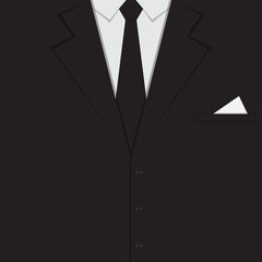 Male clothing suit background, VECTOR, EPS10