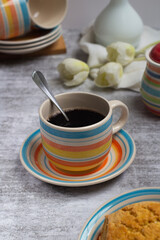 coffee and cookies