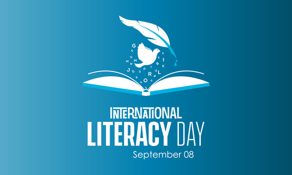 Vector illustration design concept of international literacy day observed on every september.