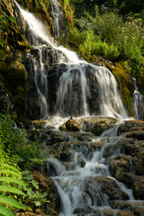 Naklejka na ściany i meble Hrvatska National natural park - Krka water falls
