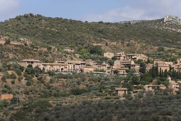 Fototapeta premium Alquézar, un des plus beau village d'Espagne