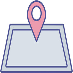 map location Isolated Vector icon which can easily modify or edit

