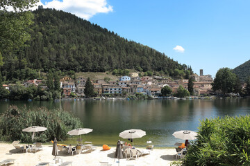 Panoramica di Piediluco