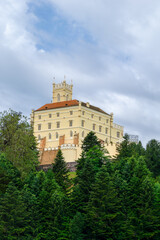 Fototapeta na wymiar Trakošćan Castle in Northern Croatia