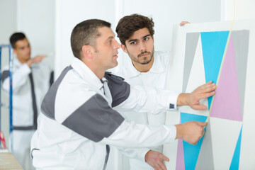 team of painter at work