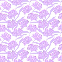 Floral seamless flower pattern for fabrics and packaging and wrapping and kids accessories and notebooks