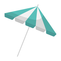 Beach Umbrella icon. © Sathaporn