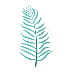 Palm leaf icon.