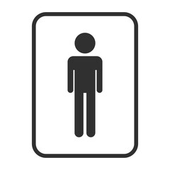 Standing Up Man icon.