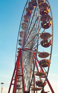 ferris wheel on a sunny day roda gigante Zurique Su&iacute;&ccedil;a 