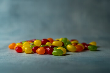 A pile of jelly beans