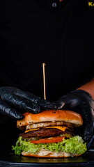 Hamburguesa con Piña