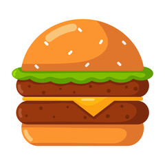 Cheeseburger icon.