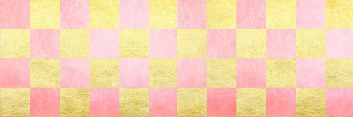 チェック模様の背景素材