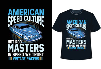 American Sports Racing Cars, Super Exotic Sports Cars, Car Wrap Design, Vehicle recurring  T-shirt.