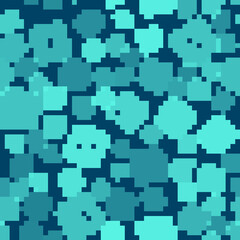 Green line Electrical outlet icon isolated seamless pattern on blue background. Power socket. Rosette symbol. Vector