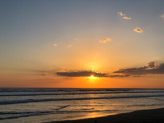 Un atardecer del pacifico Nicaragüense.