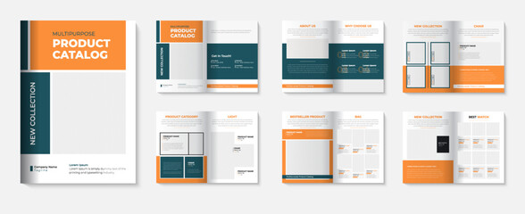 Product catalog template or Product Catalogue brochure Design