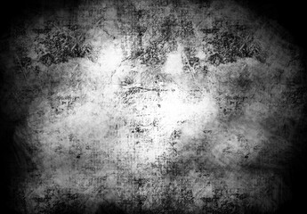 Dark grunge textured wall closeup