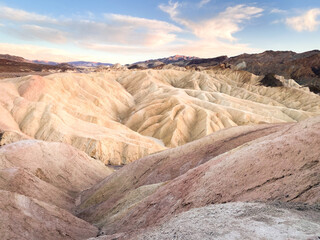 Fototapeta na wymiar Death Valley at Sunset