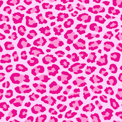 animal print. pink leopard spots pattern. seamless animal pattern. good for fabric, dress, clothing, fashion, wallpaper, backdrop.