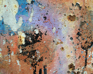rusty metal background