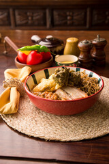 sopa seca, peruvian food, restaurant, food, meal, dish, meat, dinner, vegetable, plate, cuisine, salad, lunch, delicious, rice, chicken, gourmet, healthy, tomato, fried, sauce, vegetables, fresh, cook