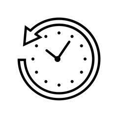 Reverse Time Icon