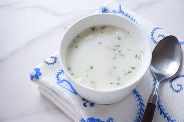 クラムチャウダー