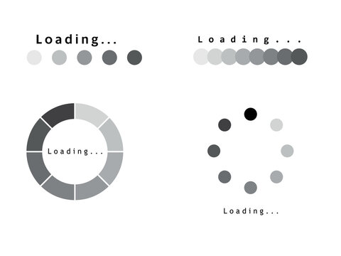 Loading proccess computer phone load