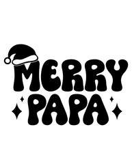 Merry Papa Svg