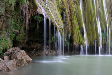 Waterfall el Limon, Samana Dom Rep - obrazy, fototapety, plakaty