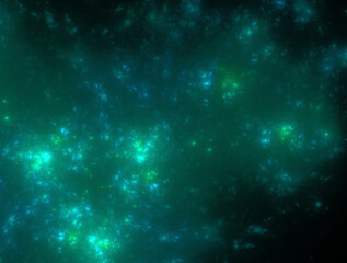 Imaginatory fractal abstract background Image