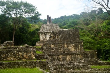 ancient temple in archaeological site