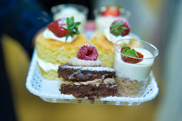 canape with caviar