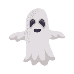 halloween ghost comic character