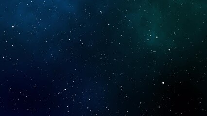 Starry night sky motion background at 60fps