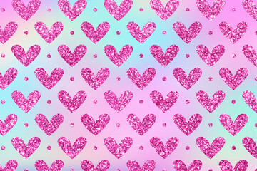 Heart Pattern, Love Pattern Background