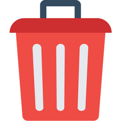 Dustbin Vector Icon