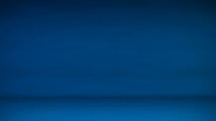 blue wall studio 3d backdrop vignette for vfx and compositing art