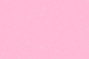 Seamless pattern on the theme of ice cream.