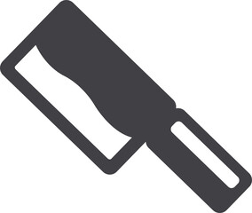 Chopper knife icon.