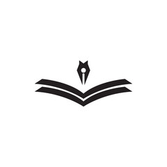 Islamic Schoolar logo design vector